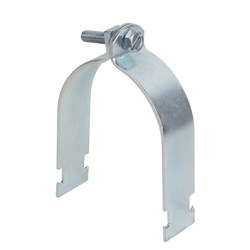 Unistrut Pipe Clamp 49mm (40GWI /PPV) Zinc Plated