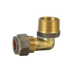 Brass Copper Compression Elbow 15C X 20Mi