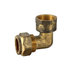 Brass Copper Compression Elbow 15C X 15Fi