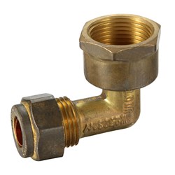 Brass Copper Compression Elbow 15C X 20Fi