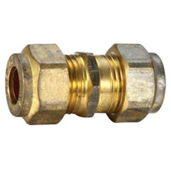 Brass Copper Compression Union 15C X 15C