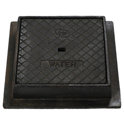 Cast Iron Meter Box Water 300X300