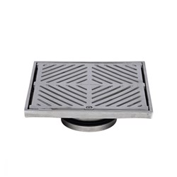 Stainless Steel 316 Floor Drain Grate Square 200 X 100 Universal
