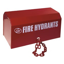 GE A/V Dual Hydrant Valve Cover - Red