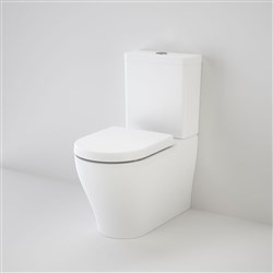 Caroma Luna Wall Face Back Entry Suite With Soft Close Seat White 829720W