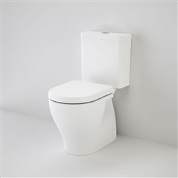 Caroma Luna Cleanflush Close Coupled S Trap Bottom Inlet Toilet Suite White 844710W