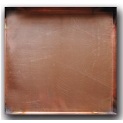 Copper Domestic Heater Tray Plain 450X450