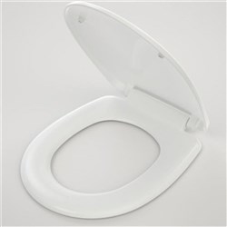 Caroma Profile Soft Close Connector Toilet Seat White 300016W