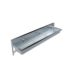 Britex Stainless Steel Pre-plumbed Hand Wash Trough 900mm TPWDPH