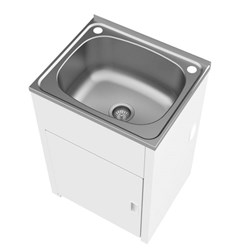 Clark Utility Trough And Cabinet 42 L Stainless Steel F6001