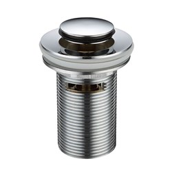 Chrome Plated Standard Pop Up Plug & Waste With Overflow 32mm