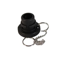 Plastic Bayonet Safety Plug Black 1510957