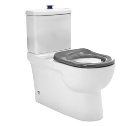 Johnson Suisse Life Assist FTW Rimless Toilet Suite With Single Flap Seat White JTTLA401.J2750SNW