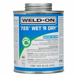 IPS 725 Wet & Dry Solvent Cement 237ML 725-237