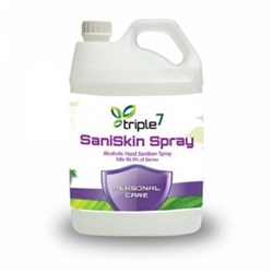 Triple 7 Saniskin Spray Liquid 5 Lt AASSS5