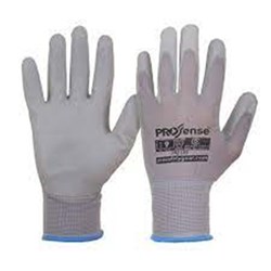 Pair Pro Lite Nitrile Gloves Grey 12