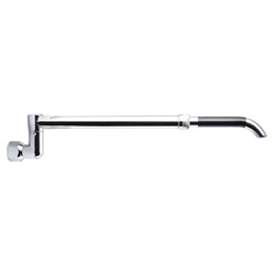 Chrome Plated 1 Stage Telescopic Laundry Arm 600mm